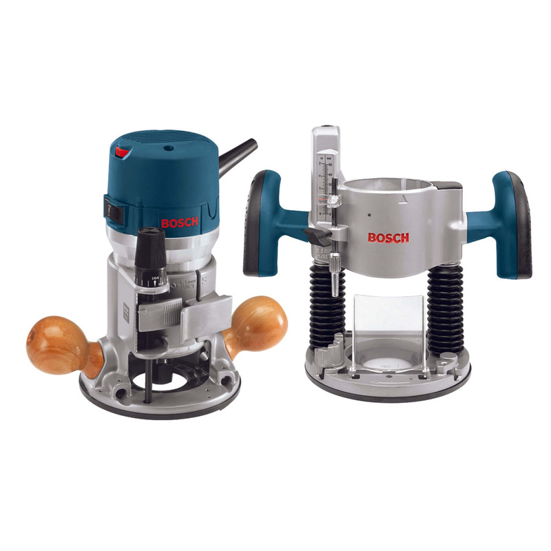 2.25 HP EVS Fixed and Plunge Base Router Combo Kit
